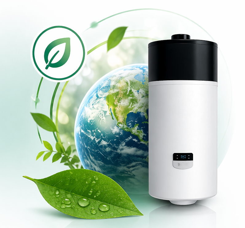Eficiencia energética y tecnología sostenible El aroSTOR VWL B 100 incorpora refrigerante natural R290, una solución altamente eficiente y respetuosa con el medio ambiente, que permite reducir tanto el consumo energético como el impacto ambiental. Su clasificación energética A+ garantiza un rendimiento optimizado en el uso diario, incluso en condiciones exigentes, ya que es capaz de trabajar con temperaturas exteriores desde -7ºC hasta 35ºC.